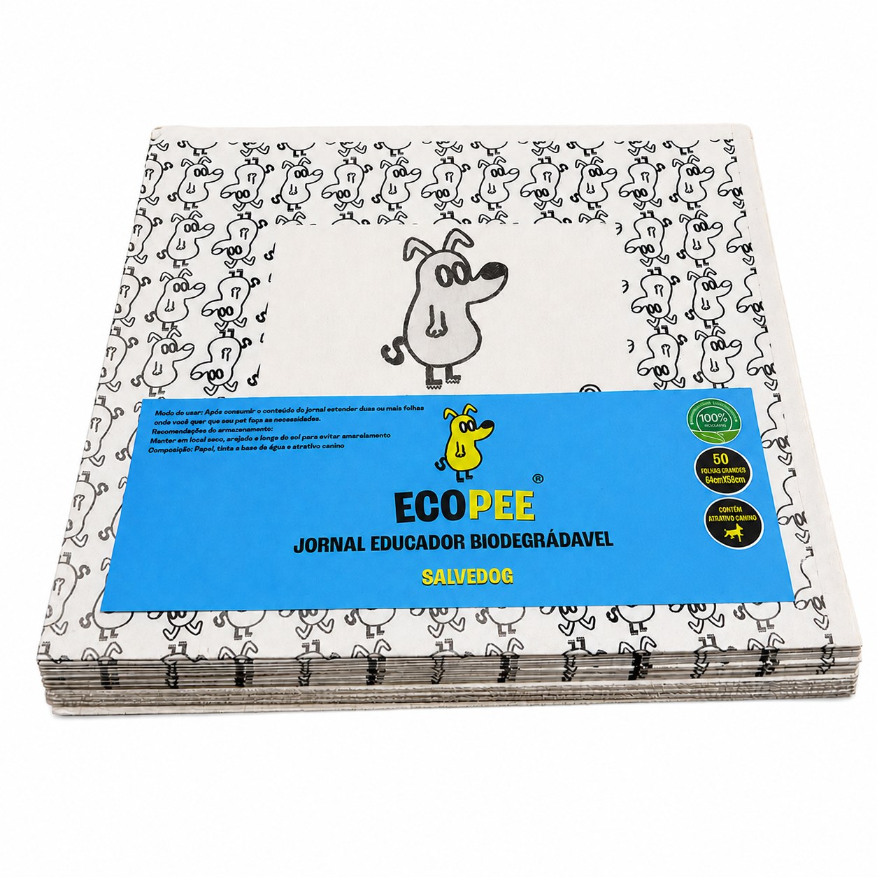 ECOPEE, jornal educador biodegradável da SALVEDOG
